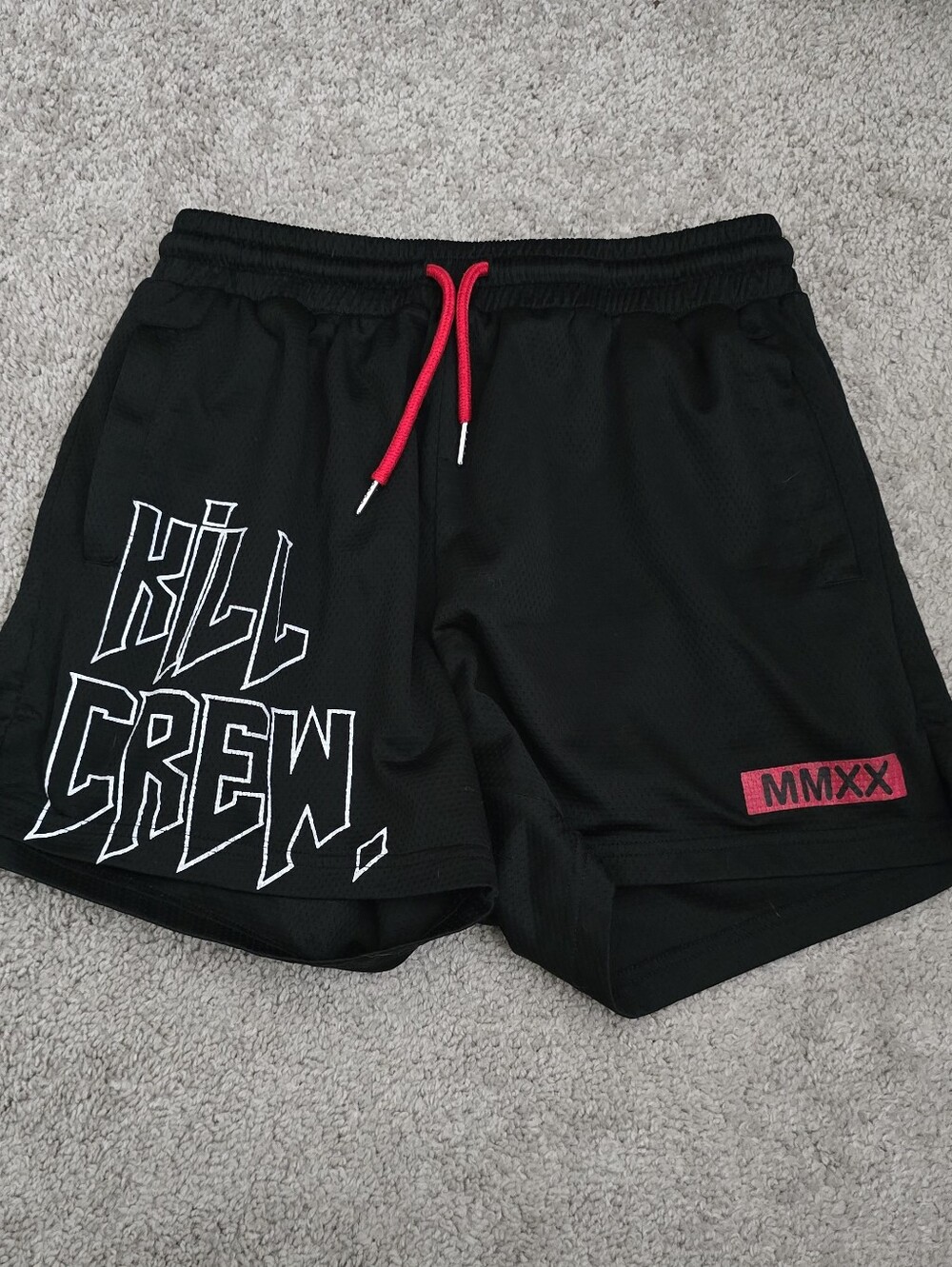 Black Kill Crew Muay Thai Hootchie Daddy Shorts